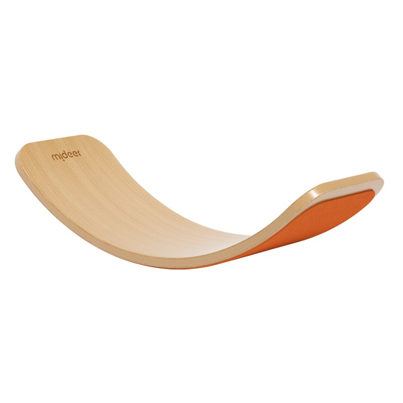 Ván Thăng Bằng Gỗ Cho Bé Mideer Wobble Balance Board 18m+