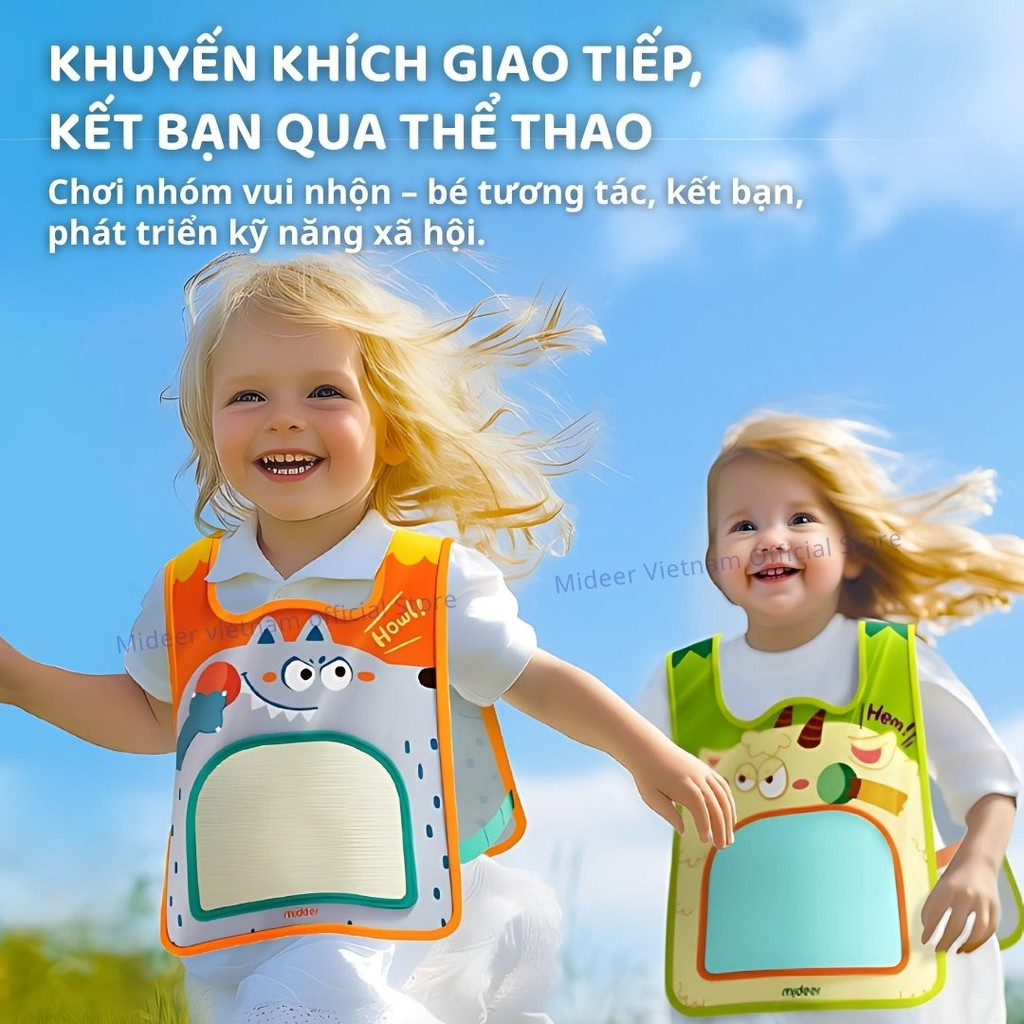 Áo Ném Bóng Dính Cho Bé Mideer Crazy Dodgeball Kid 3+