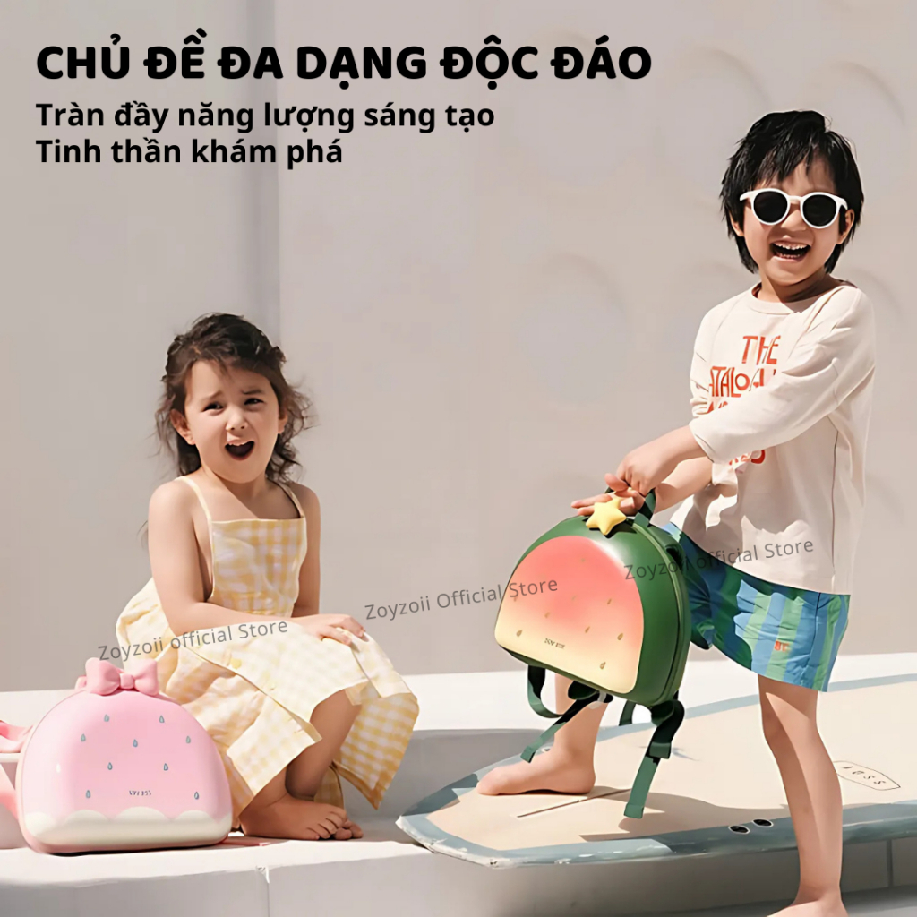 Balo Cho Bé Mầm Non Zoyzoii Dream Series Backpack B8 Bánh Kem