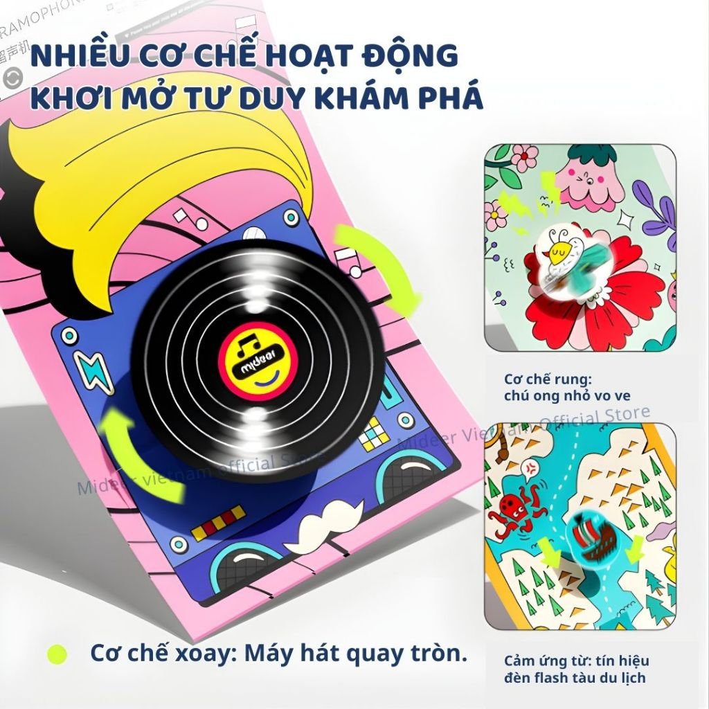 Đồ Chơi Lắp Ráp Mạch Điện Sáng Tạo Mideer Circuit Crafters 8+