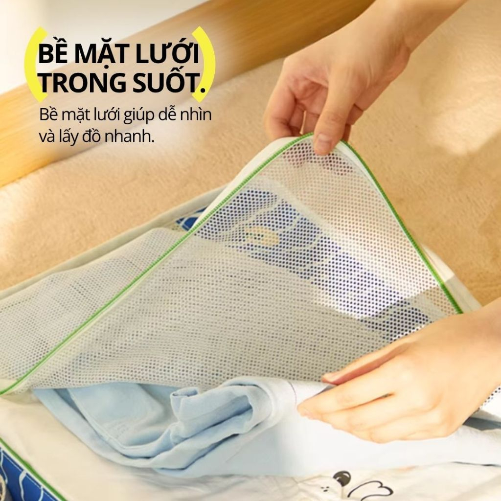 Combo 7 Túi Đựng Đồ Du Lịch Gấp Gọn Hugz- Beach Sunbath