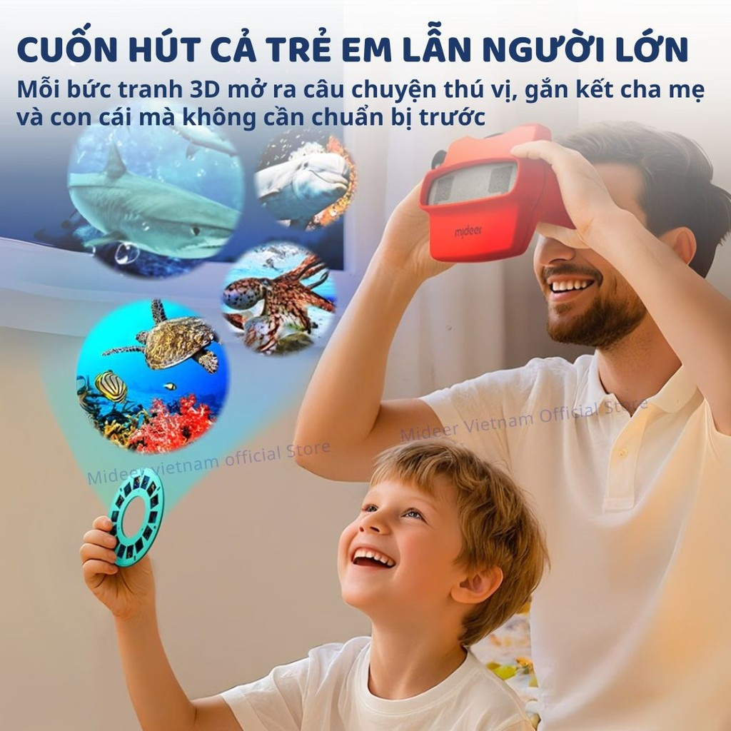 Kính Quang Học Quan Sát Hình Ảnh Mideer 3D Filmscope 3+