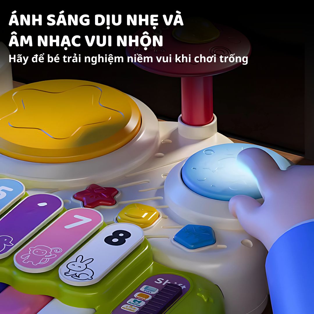 Đàn Xylophone Điện Tử Cho Bé Goodway Electronic Xylophone 18m+