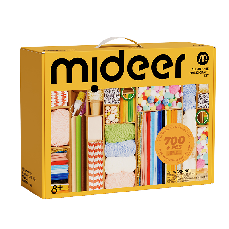 Đồ Chơi Thủ Công Kẽm Nhung Làm Hoa Mideer All-in-One Handicraft Kit 8+