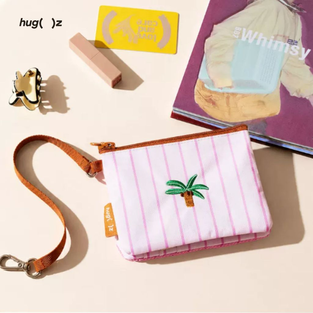Ví Đựng Thẻ Đa Năng Hugz Multi-style Card Bag- Pink Summer
