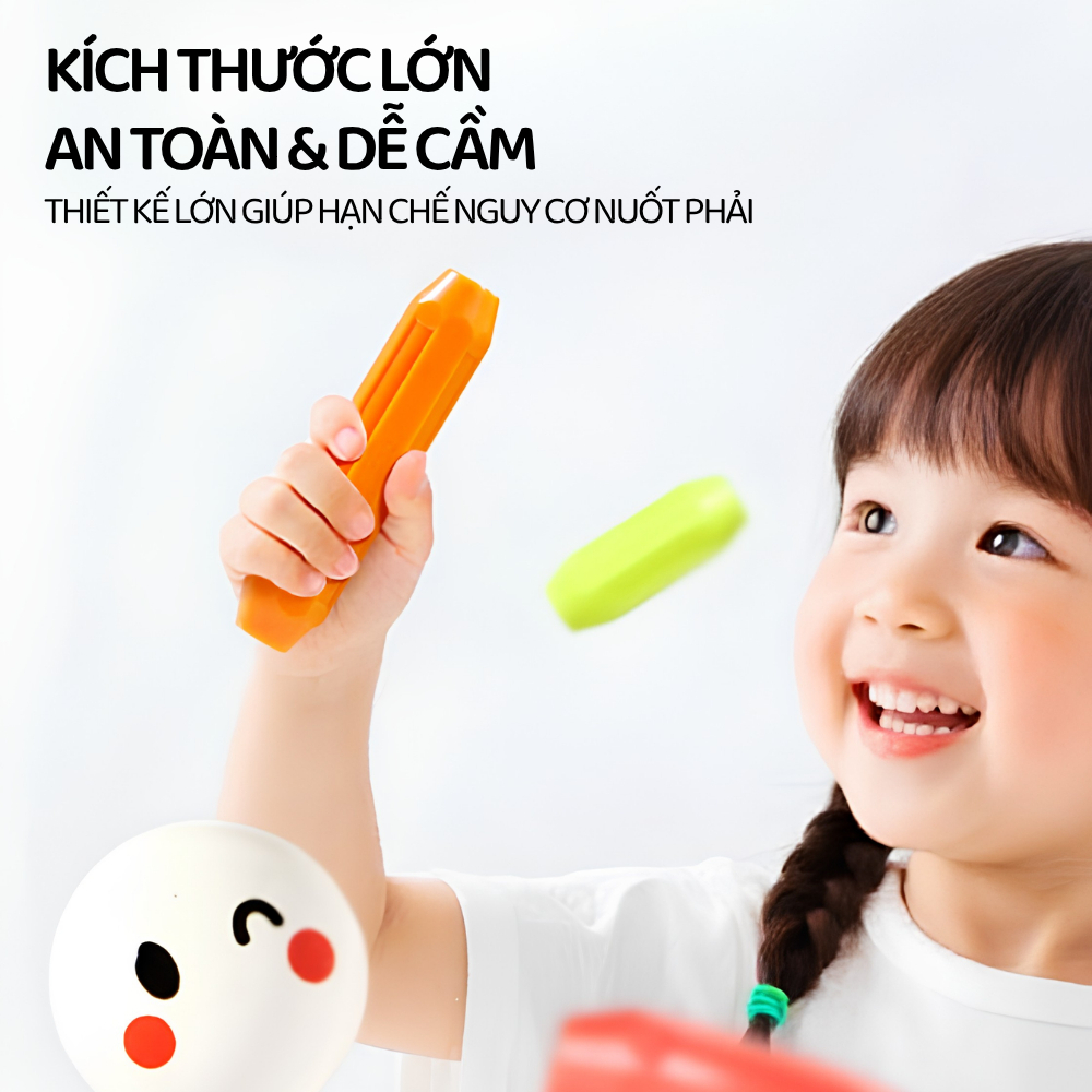 Đồ Chơi Xếp Hình Nam Châm Mideer Rainbow Magnetic Building Sticks 26 Chi Tiết 3+