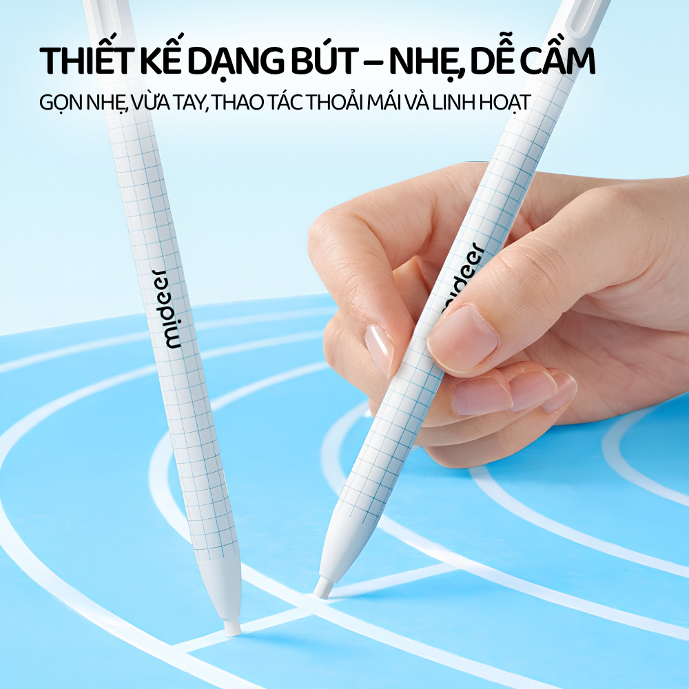Gôm Tẩy Dạng Bút Siêu Sạch Cho Bé Mideer Clic Eraser 3+