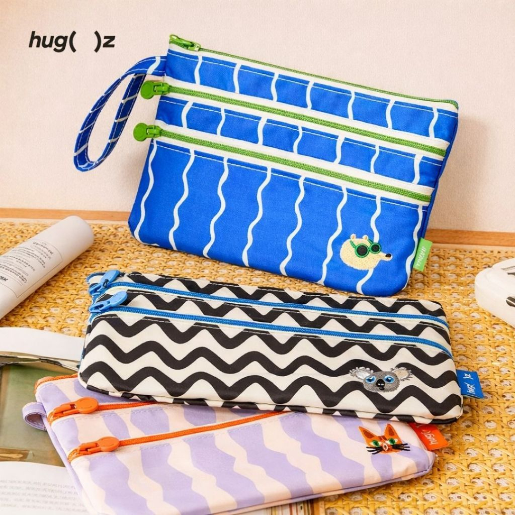 Ví Cầm Tay 3 Ngăn Chống Nước Hugz ID Pouch- Beach Vacation