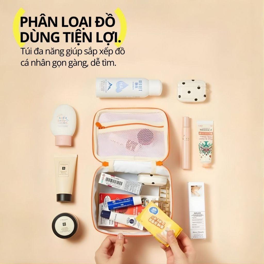 Combo 3 Túi Đựng Đồ Du Lịch Gấp Gọn Hugz- Mistwood