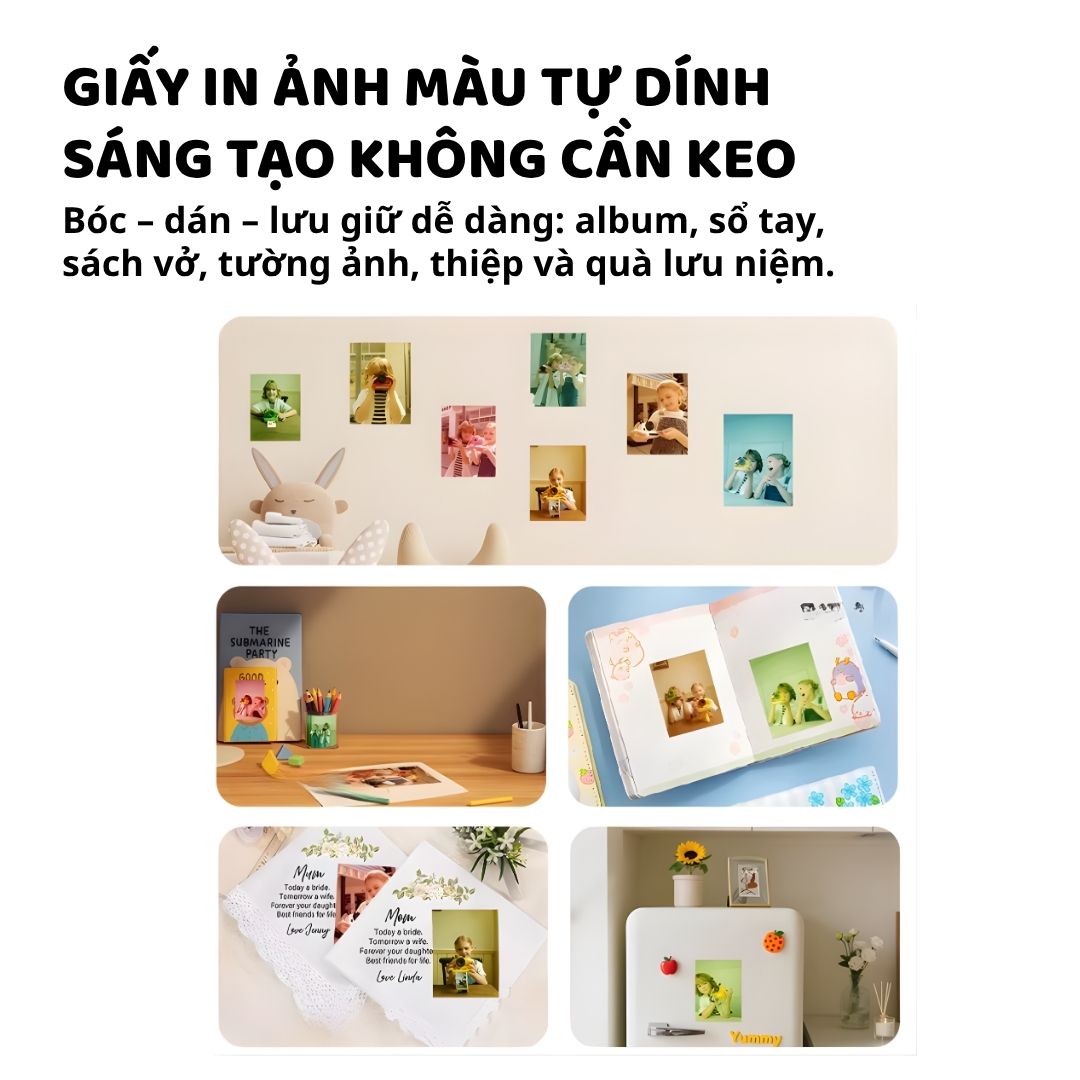 Máy Ảnh Mini Chụp Lấy Liền Cho Bé Zoyzoii Kids Instant Camera E29- Red