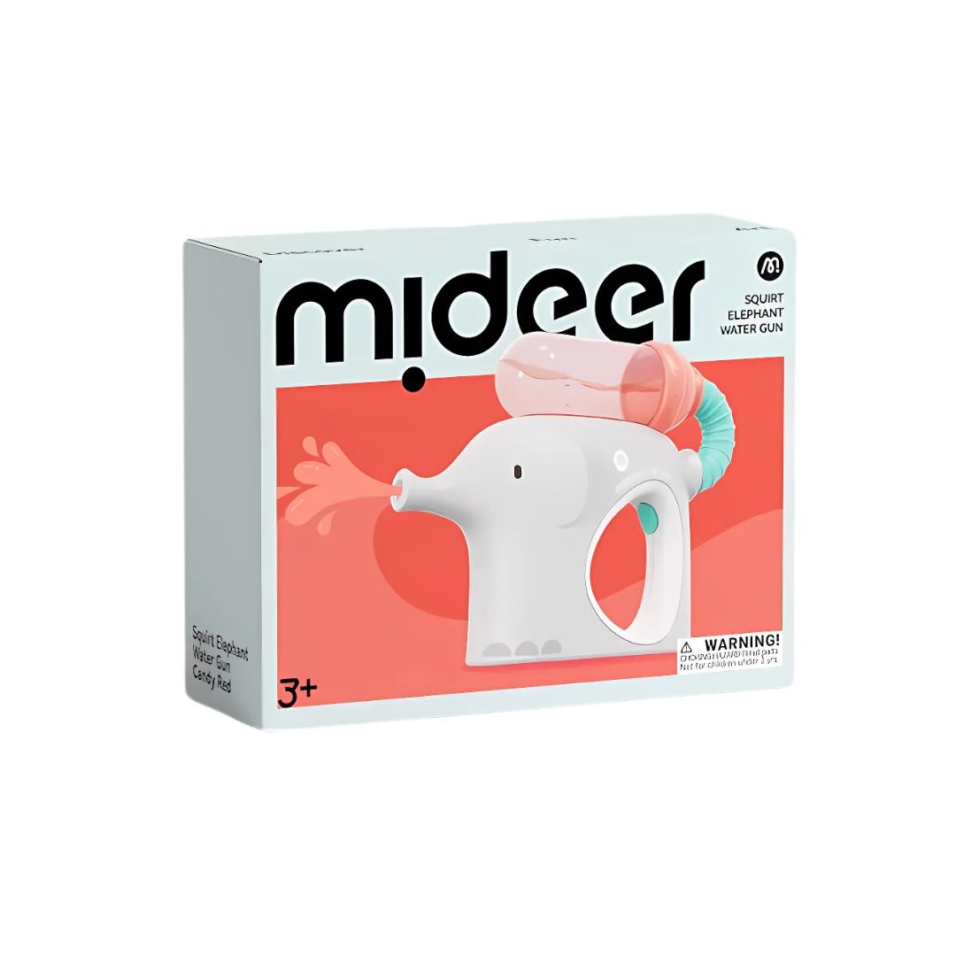 Đồ Chơi Phun Nước Cho Bé Mideer Squirt Elephant Water Gun- Màu Đỏ 3+