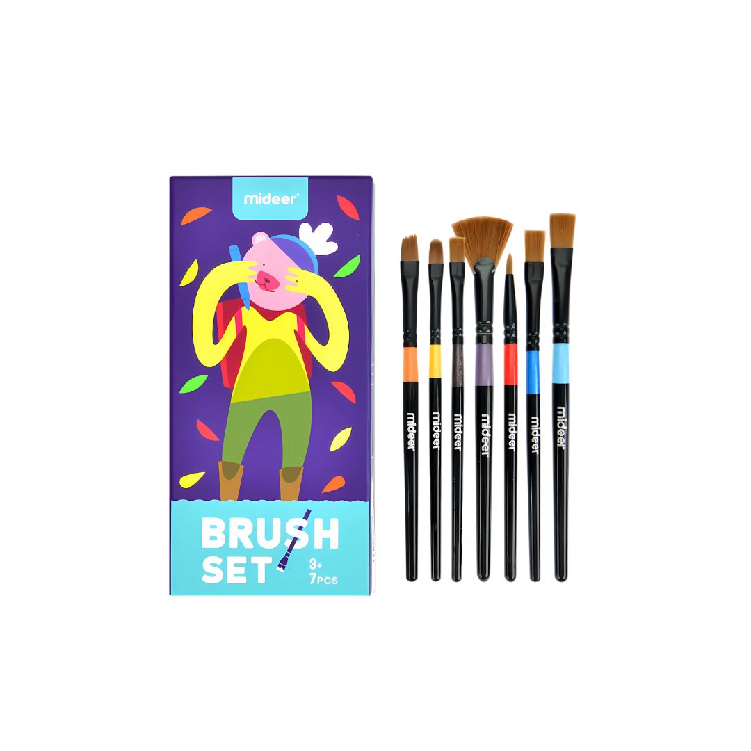 Bộ Cọ Vẽ Tay Cho Bé Mideer Finger Paint Brush Set 3+