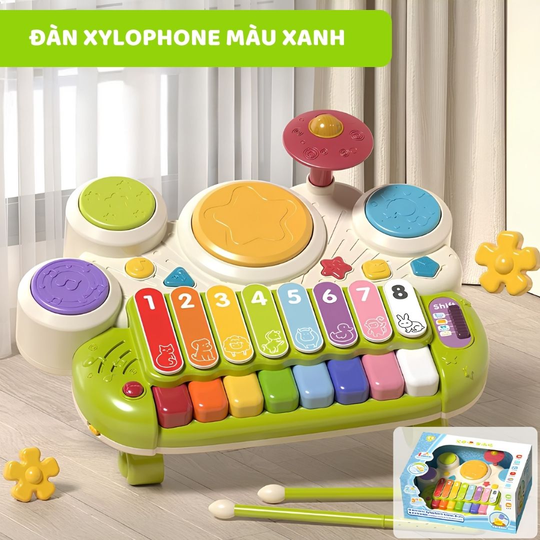 Đàn Xylophone Điện Tử Cho Bé Goodway Electronic Xylophone 18m+