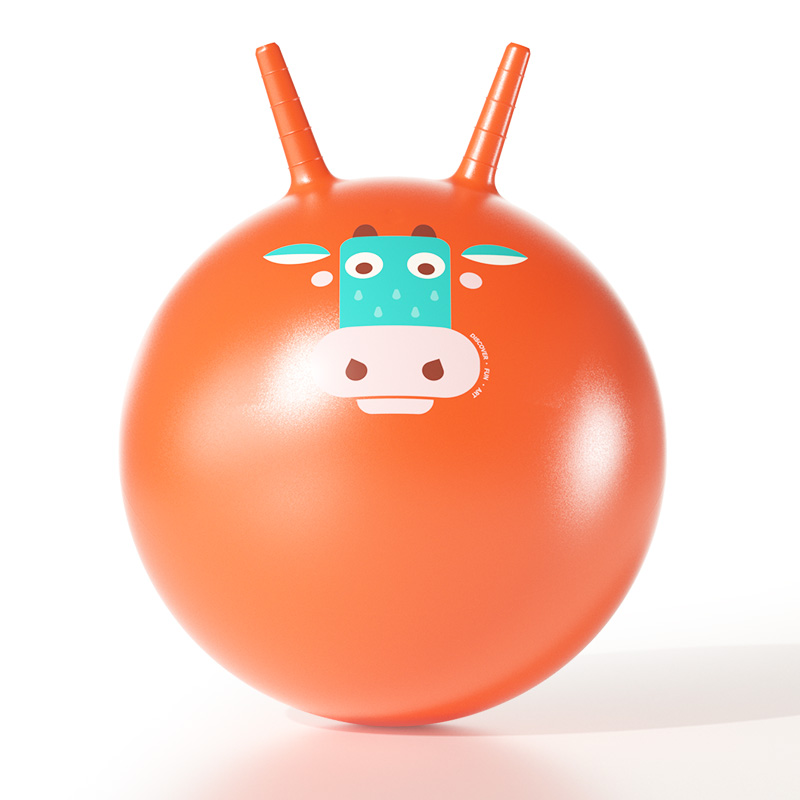 Bóng Hơi Hình Thú Nhún Cho Bé Mideer Sensory Training Bounce Ball 3+