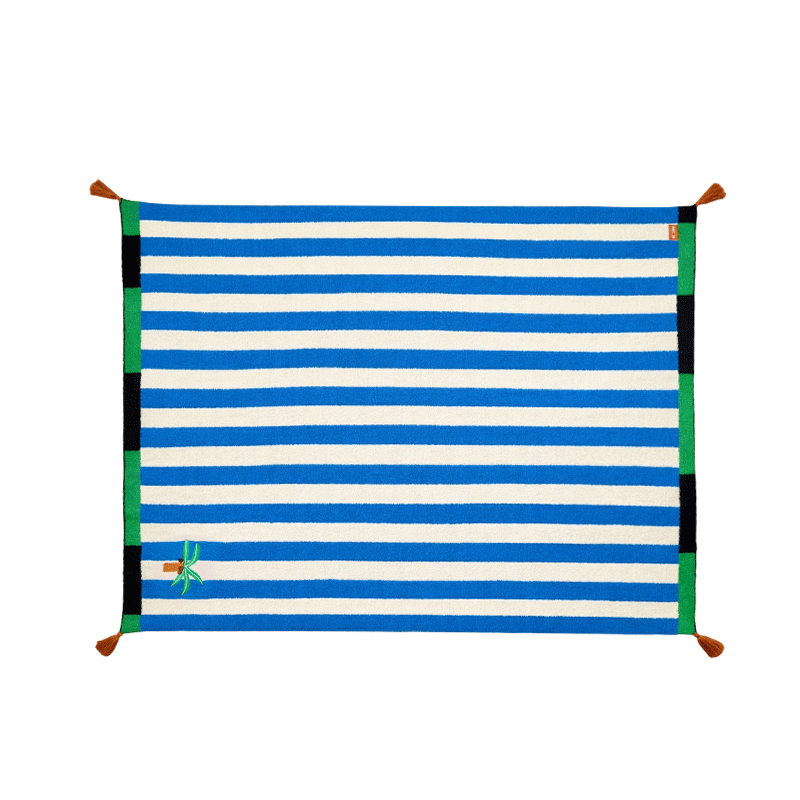 Chăn Nhung Hai Mặt Milk Cap Blanket- Island Cruise