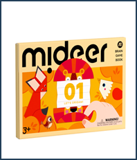 Giấy Gấp Thủ Công Origami Mideer Level Up Brain Gamebook- Level 1