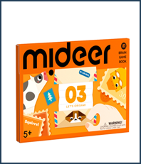 Giấy Gấp Thủ Công Origami Mideer Level Up Brain Gamebook- Level 3