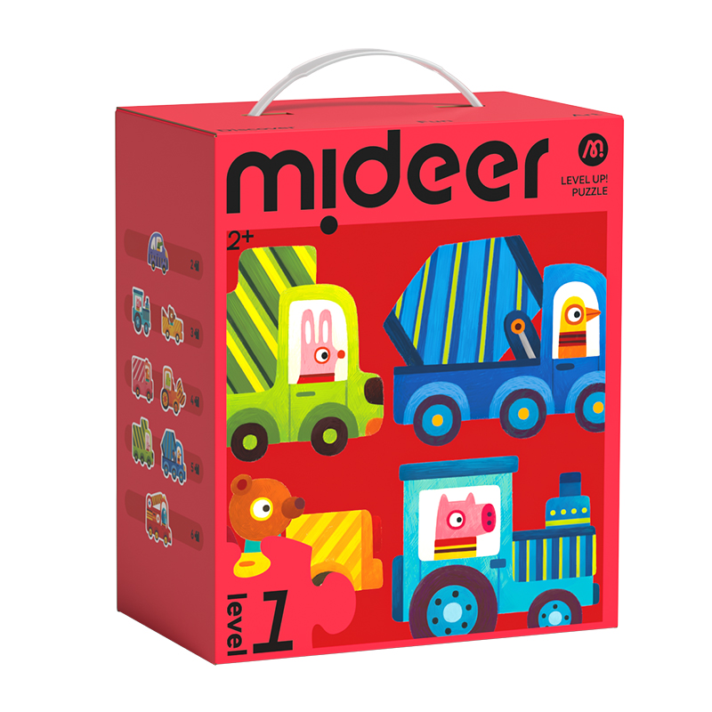 Đồ Chơi Xếp Hình Thăng Cấp Level Up Puzzle- Level 1 Transportation 2+
