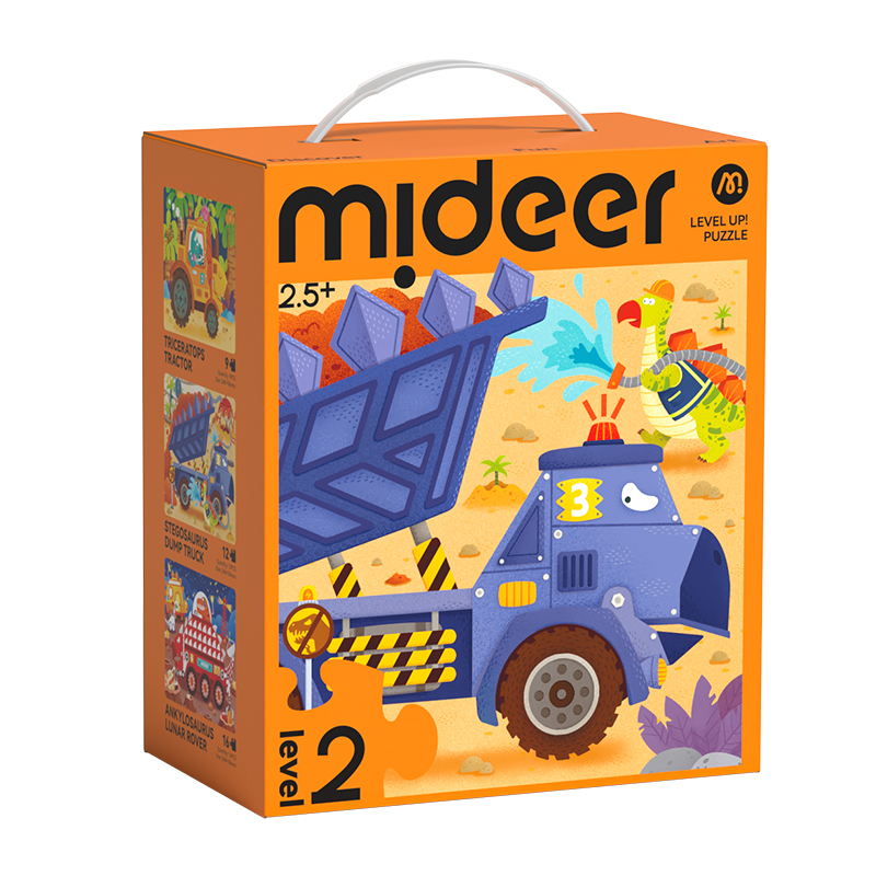 Đồ Chơi Xếp Hình Thăng Cấp Level Up Puzzle- Level 2 Transportation 2+