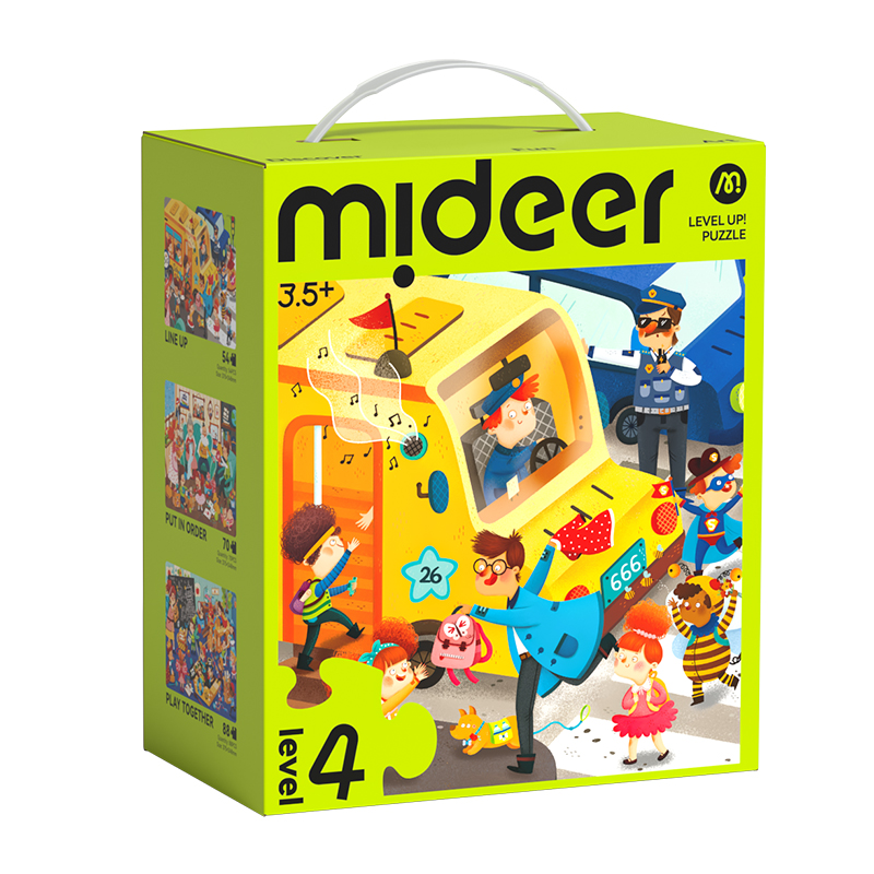 Đồ Chơi Xếp Hình Thăng Cấp Level Up Puzzle- Level 4 Baby's Routine 3+