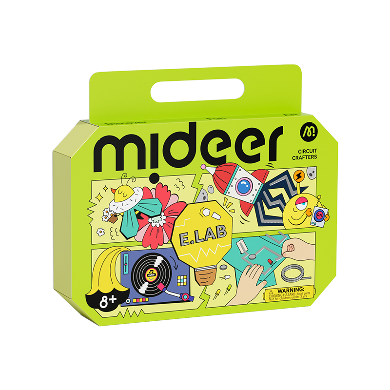 Đồ Chơi Lắp Ráp Mạch Điện Sáng Tạo Mideer Circuit Crafters 8+