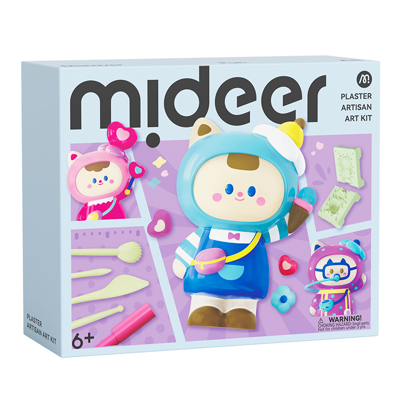 Đồ Chơi Tô Tượng Thạch Cao Thủ Công Mideer Plaster Artisan Art Kit 3+
