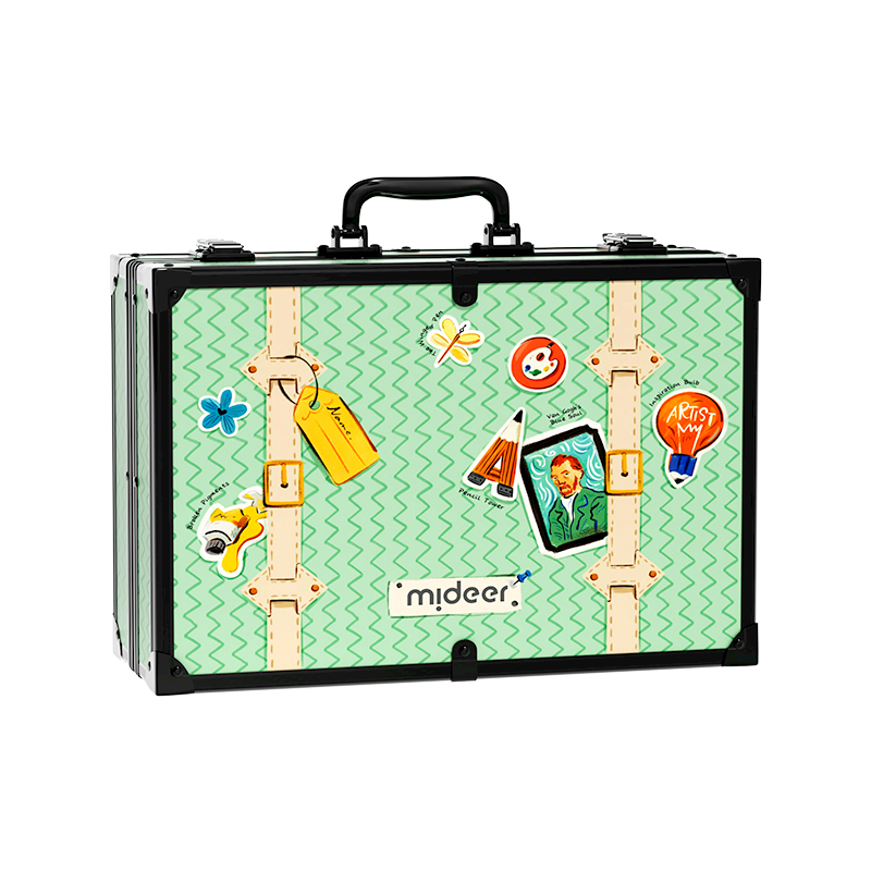 Bộ Bút Màu 79 Chi Tiết Mideer Creative Art Expression Box 3+