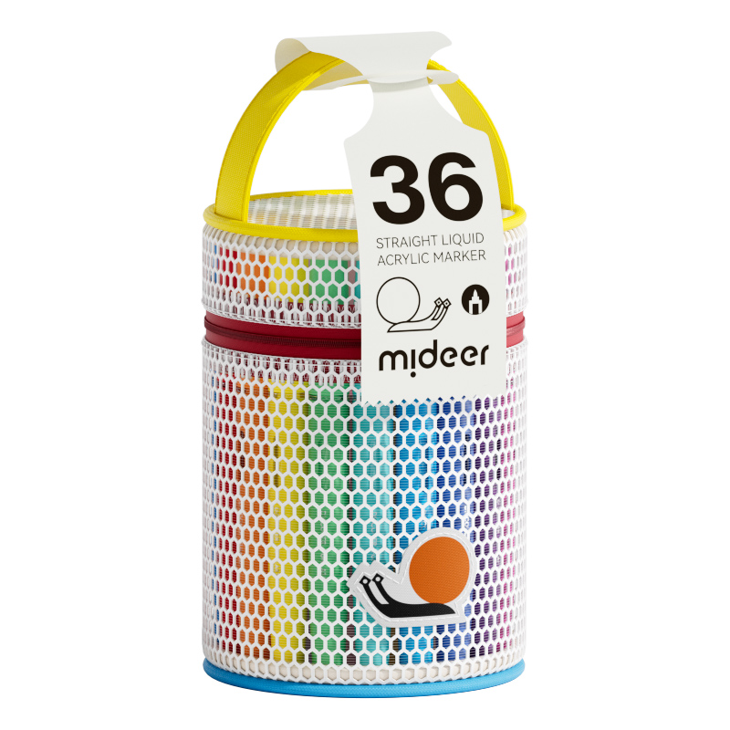 Bút Màu Acrylic Cho Bé Straight Liquid Acrylic Marker - 36 Màu
