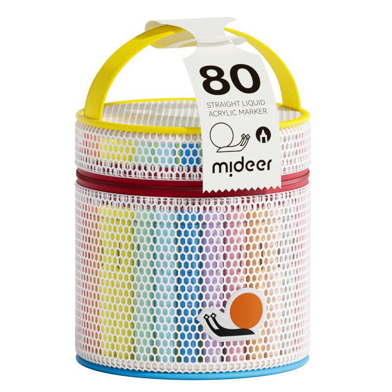 Bút Màu Acrylic Cho Bé Straight Liquid Acrylic Marker - 80 Màu