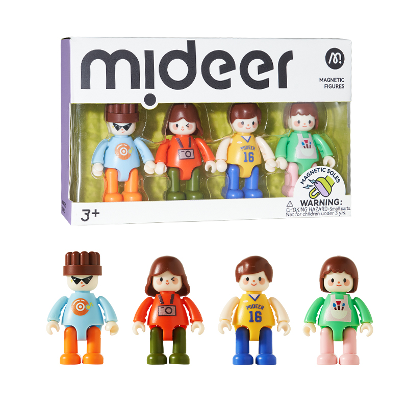 Mô Hình Nhân Vật Nam Châm Sở Thích Cho Bé Mideer Magnetic Figures My Friends 3+