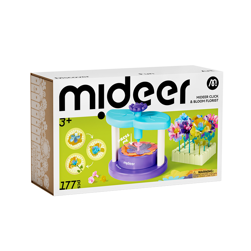 Đồ Chơi Thủ Công Làm Hoa Giấy Mideer Click & Bloom Florist 3+