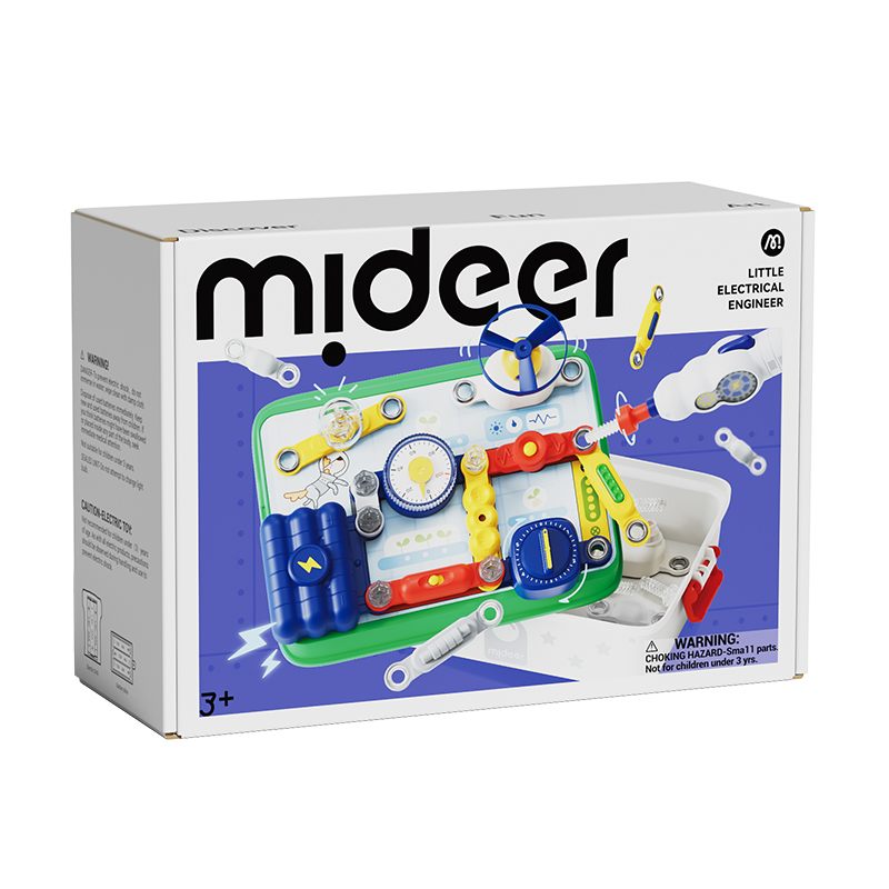 Đồ Chơi Lắp Ráp Mạch Điện Mideer Little Electrical Engineer- Launch A Rocket 3+