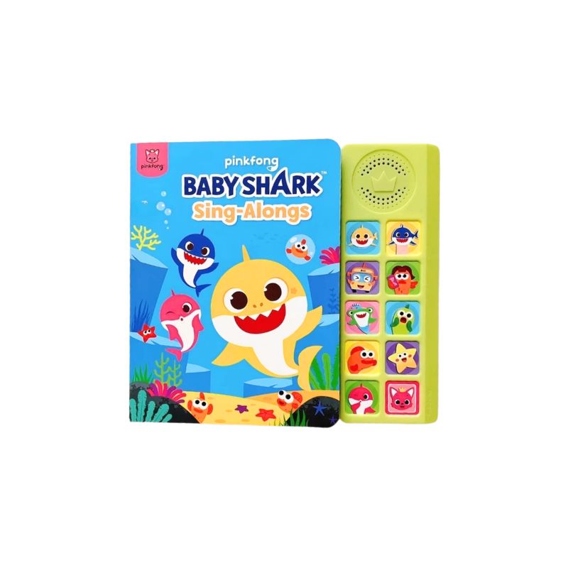 Sách Âm Thanh Cho Bé Chính Hãng Pinkfong Baby Shark Sound Book 1+