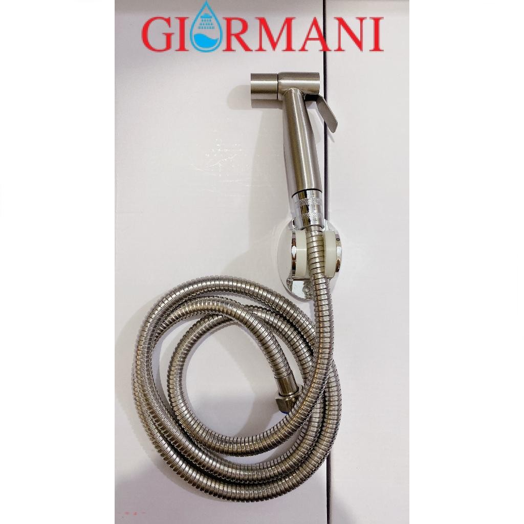 Bộ vòi vòi sịt vệ sinh inox 304 cao cấp GIORMANI VS06