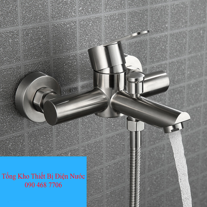 Bộ sen tắm nóng lạnh GIORMANI inox 304 kết hợp bát sen chỉnh 5 chế độ nước SNL906-VHS11