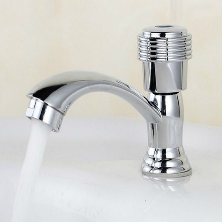 Vòi lạnh chậu rửa mặt lavabo nhựa ABS kết hợp chân hợp kim đồng cao cấp VL01 tặng dây cấp inox - hàng GIORMANI bảo hành 12 tháng