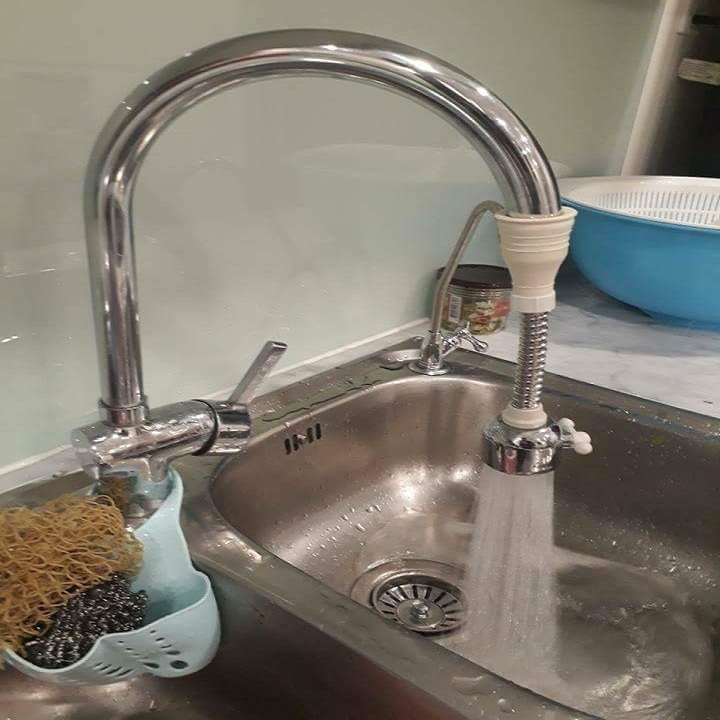 Đầu vòi rửa bát , rửa chén cần mềm 2 chế độ nước GIORMANI DV03