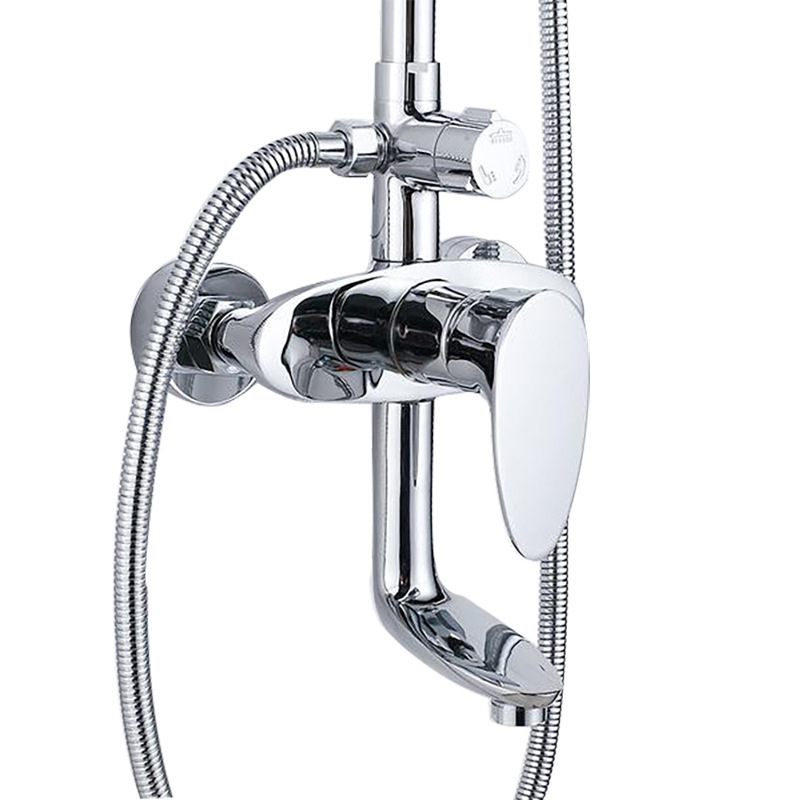 Bộ sen cây tắm nóng hợp kim đồng mạ crom bóng cao cấp GIORMANI SC36