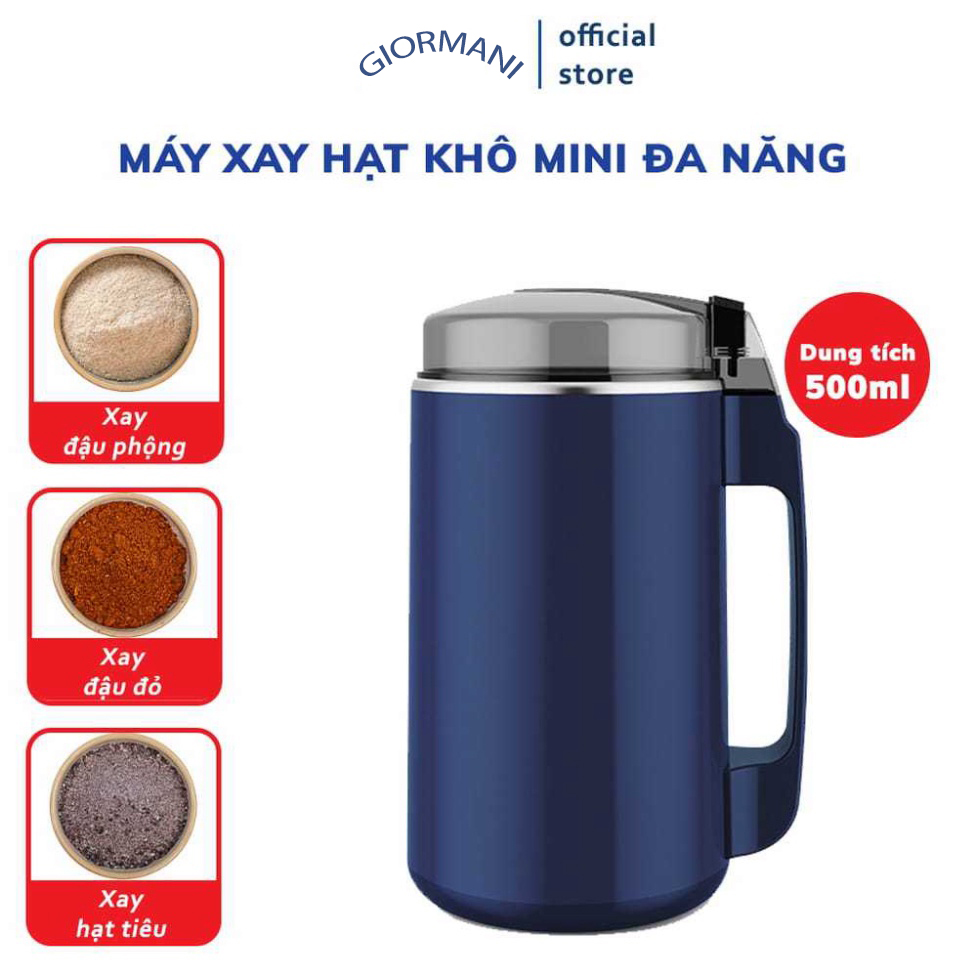 Máy xay hạt khô đa năng cao cấp động cơ mạnh mẽ GIORMANI MX06