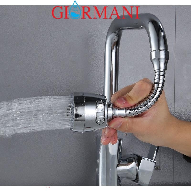 Đầu vòi rửa bát , rửa chén cần cứng điều hướng 2 chế độ nước GIORMANI DV04