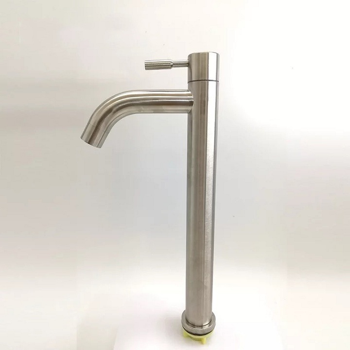 Vòi lạnh dương bàn chậu rửa mặt lavabo VL05 tặng dây cấp nước inox - Hàng GIORMANI bảo hành 12 tháng