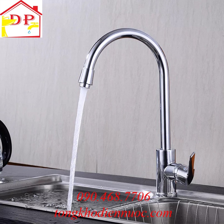 Vòi rửa bát, rửa chén nóng lạnh cao cấp GIORMANI VRB22 kèm dây cấp nước inox