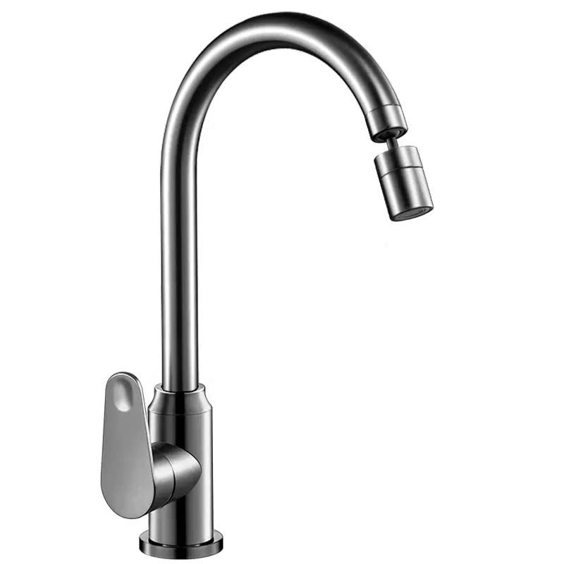 Vòi rửa bát, rửa chén GIORMANI nóng lạnh cao cấp đầu xoay 360 độ tiện dụng VRB34 kèm đôi dây cấp inox