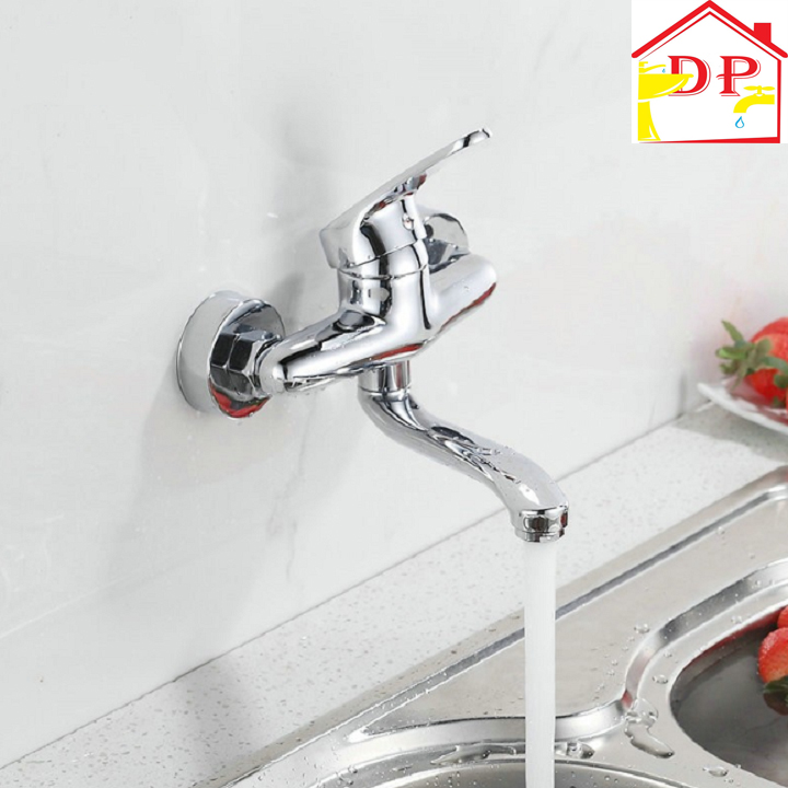Vòi rửa bát, rửa chén nóng lạnh cắm tường GIORMANI VRB09
