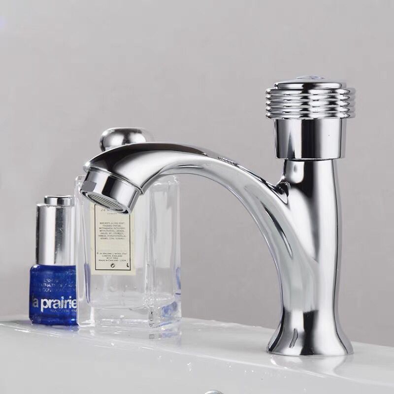 Vòi lạnh chậu rửa mặt lavabo nhựa ABS kết hợp chân hợp kim đồng cao cấp VL01 tặng dây cấp inox - hàng GIORMANI bảo hành 12 tháng