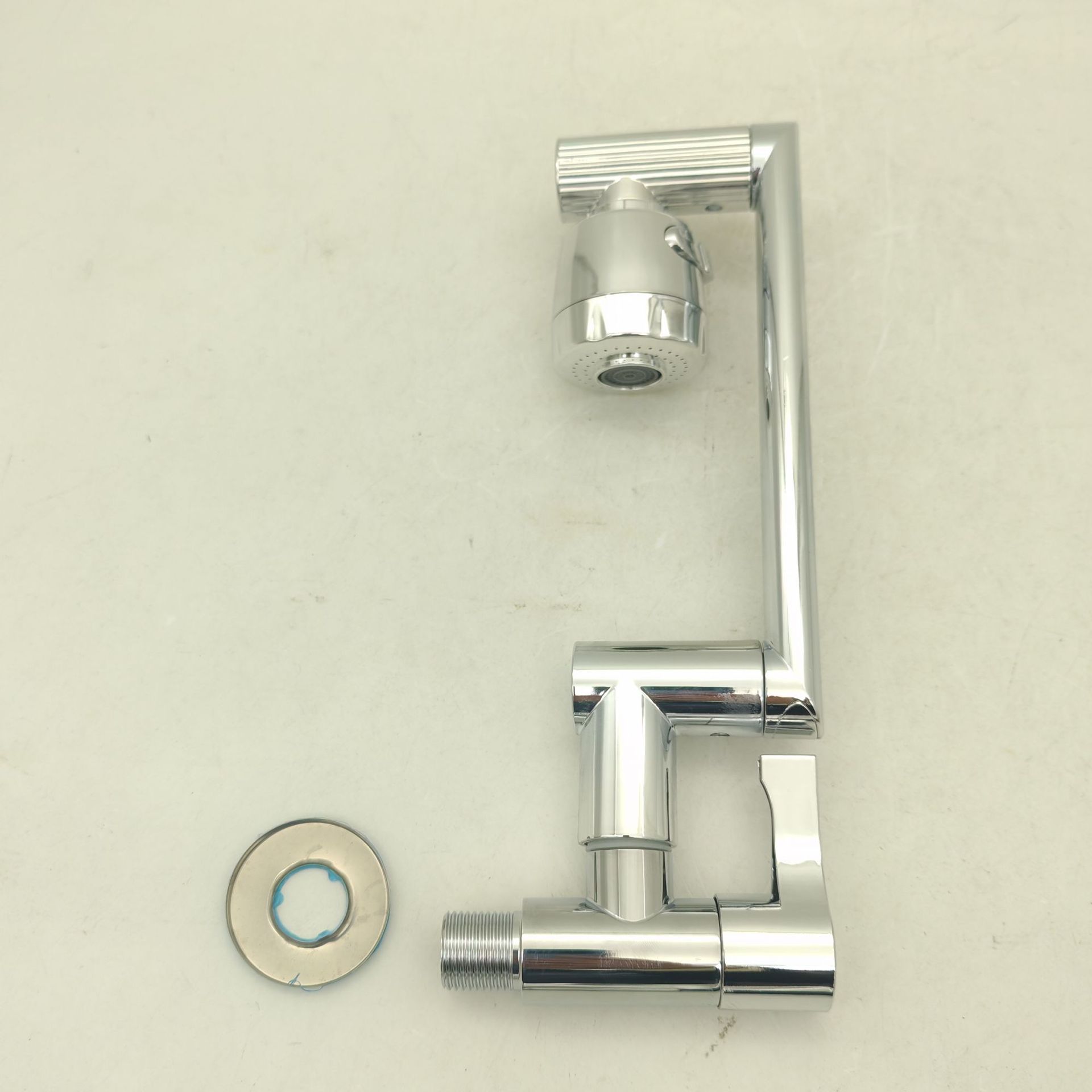 Vòi rửa bát, rửa chén lạnh cắm tường cần xoay khớp nối ổ bi 360 độ GIORMANI VRB911