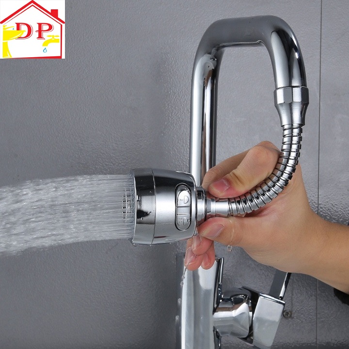 Đầu vòi rửa bát , rửa chén cần cứng điều hướng 2 chế độ nước GIORMANI DV04