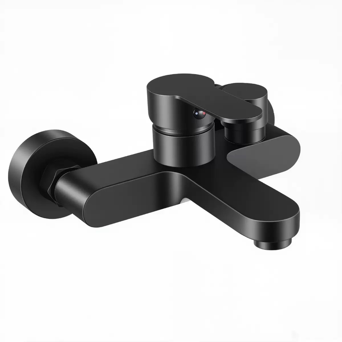 Bộ sen tắm nóng lạnh cao cấp kiểu mới mạ đen GIORMANI SNL911 kết hợp bát sen massage tiện lợi SNL911-VHS17
