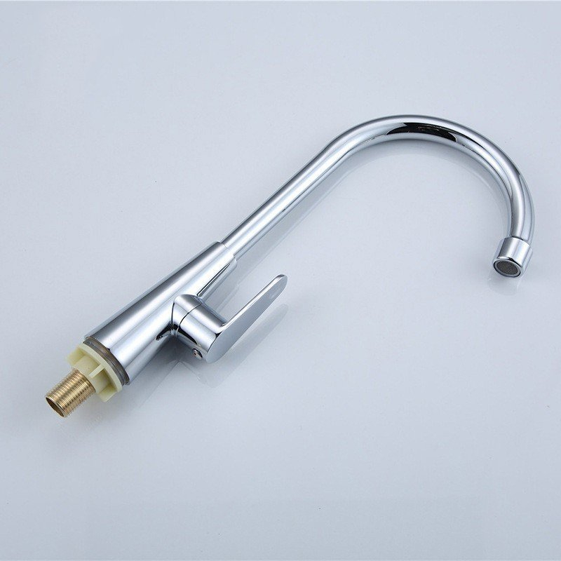 Vòi rửa bát, rửa chén lạnh hợp kim đồng cao cấp VRB910 kèm dây cấp nước inox