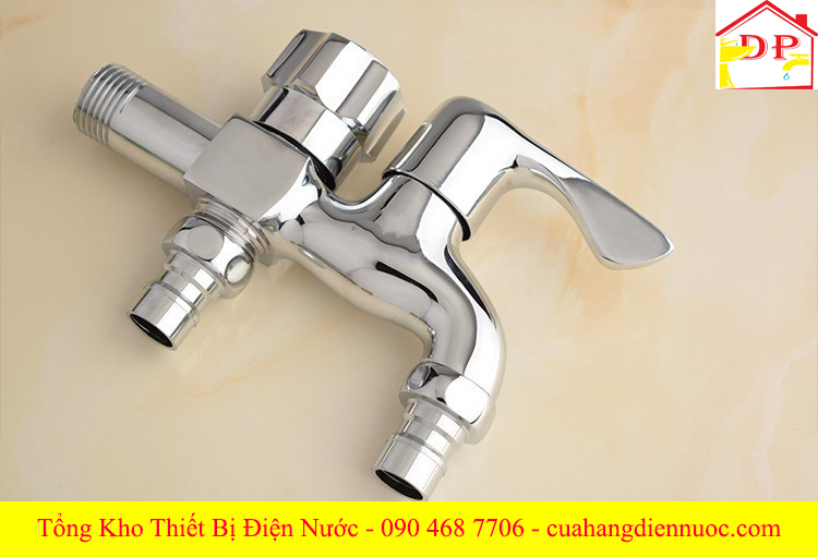 Vòi nước đôi, Củ sen tắm lạnh hợp kim đồng cao cấp GIORMANI SL01